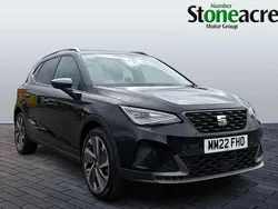 Black Used 2022 Seat Arona FR Sport SUV | £13,615 (Fair price)