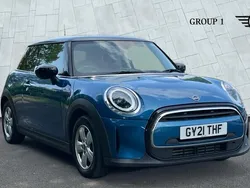 Blue Used 2021 Mini Cooper Classic Hatchback | £13,750 (Fair price)