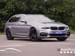 Blue Used 2017 BMW 520 M Sport Estate | £19,099 (A bit pricey)