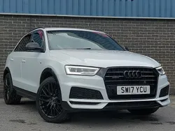 White Used 2017 Audi Q3 Black Edition SUV | £15,998 (Expensive)