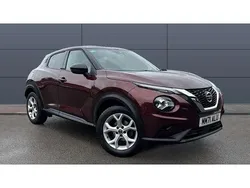Red Used 2021 Nissan Juke N-Connecta SUV | £13,767 (Fair price)
