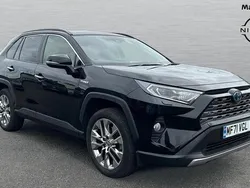 Black Used 2021 Toyota RAV4 Hybrid SUV | £28,362 (Fair price)