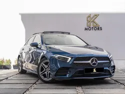 Blue Used 2021 Mercedes A200 AMG Line Premium Plus Sedan | £21,550 (Fair price)