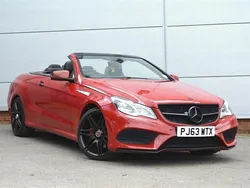Fire opal Used 2014 Mercedes E250 AMG Cabriolet | £11,395 (Fair price)