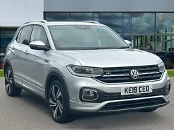 Reflex silver metallic Used 2019 VW T-Cross R-line SUV | £16,657 (Good price)
