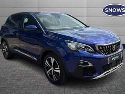 Blue Used 2017 Peugeot 3008 Allure | £9,075