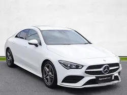 White Used 2019 Mercedes CLA200 AMG line Coupe | £18,795 (Fair price)