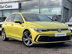 Yellow Used 2020 VW Golf VIII R-line Hatchback | £20,295 (Fair price)