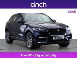 Blue Used 2019 Jaguar F-Pace R-Sport SUV | £16,999 (Fair price)