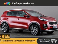 Red Used 2016 Kia Sportage GT-Line SUV | £9,997 (Fair price)