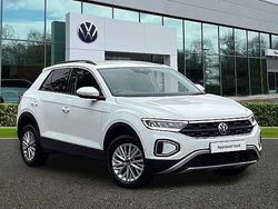 White Used 2024 VW T-Roc Life SUV | £23,494 (Fair price)