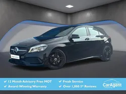 Black Used 2017 Mercedes A180 AMG line Hatchback | £13,495 (Fair price)