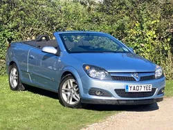 Blue Used 2007 Vauxhall Astra Cabriolet Sport Cabriolet | £1,995 (Fair price)