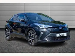 Black Used 2021 Toyota C-HR Design SUV | £19,250 (Fair price)