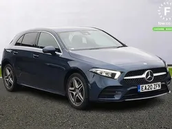Blue Used 2020 Mercedes A250 AMG line Hatchback | £15,199 (Good price)