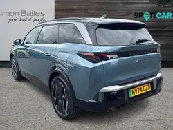 Blue New 2024 Peugeot e-5008 GT SUV | £37,500 (Super price)