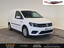White Used 2021 VW Caddy Trendline MPV | £12,990 (Super price)