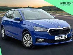Energy blue Used 2023 Skoda Fabia Comfort Hatchback | £15,590 (Fair price)