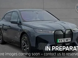 Grey Used 2022 BMW iX M Sport SUV | £38,985 (A bit pricey)