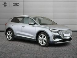 Silver Used 2024 Audi Q4 e-tron Black Edition SUV | £36,913 (Fair price)