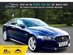 Blue Used 2016 Jaguar XE Supercharged Sedan | £10,490 (Fair price)