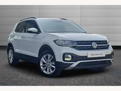 White Used 2020 VW T-Cross SE SUV | £16,395 (Fair price)