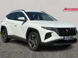 White Used 2022 Hyundai Tucson Premium SUV | £23,799 (Fair price)