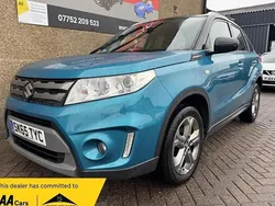 Blue Used 2015 Suzuki Vitara SZ-T SUV | £6,295 (Fair price)