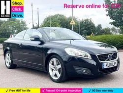 Black Used 2011 Volvo C70 SE Lux Cabriolet | £5,800 (Fair price)