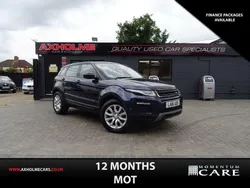Blue Used 2016 Land Rover Range Rover evoque SE Estate | £8,995 (Good price)