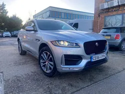 Silver Used 2016 Jaguar F-Pace R-Sport SUV | £10,990 (Fair price)