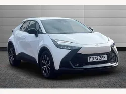 White Used 2023 Toyota C-HR Design SUV | £26,501 (Fair price)