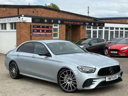 Silver Used 2022 Mercedes E220 AMG line Sedan | £28,990 (Fair price)