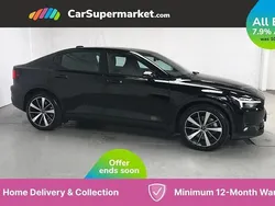 Black Used 2022 Polestar 2 Long Range Dual motor Sedan | £23,397 (Fair price)