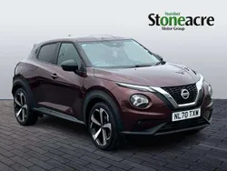 Red Used 2020 Nissan Juke Tekna SUV | £15,250 (Fair price)