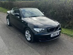 Black Used 2010 BMW 118 Cabriolet Comfort Edition Cabriolet | £7,999 (A bit pricey)