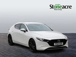 White Used 2021 Mazda 3 Inclusive Hatchback | £14,990 (Fair price)
