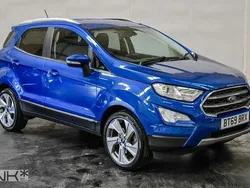 Blue Used 2019 Ford Ecosport Titanium SUV | £7,000 (Fair price)