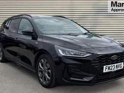 Black Used 2023 Ford Focus ST-Line Estate | £17,490 (Fair price)