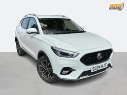 White Used 2024 MG ZS Exclusive Sedan | £14,695 (Fair price)