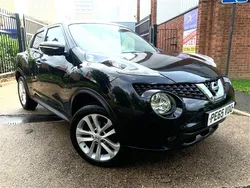 Black Used 2015 Nissan Juke Acenta Premium SUV | £6,495 (Fair price)