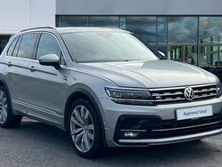 Silver Used 2020 VW Tiguan R-line SUV | £24,385 (Fair price)