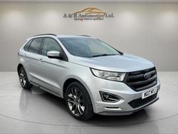 Silver Used 2017 Ford Edge Sport SUV | £10,480 (Fair price)