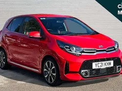 Red Used 2021 Kia Picanto 4 Hatchback | £10,993 (Fair price)