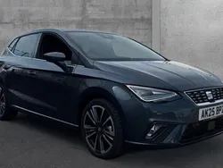 Metallic magnetic tech grey Used 2025 Seat Ibiza XCELLENCE Lux Hatchback | £20,290 (Fair price)