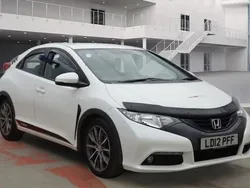 White Used 2012 Honda Civic ES Hatchback | £1,795 (Fair price)