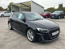 Mythos black Used 2020 Audi A1 Sportback S-Line Hatchback | £14,295 (Fair price)