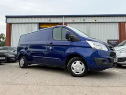 Blue Used 2016 Ford Transit Custom Limited Van | £8,999 (Good price)