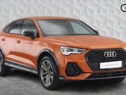 Orange Used 2022 Audi Q3 Black Edition SUV | £29,450 (Fair price)