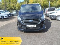 Black Used 2020 Ford Transit Custom Limited | £14,999